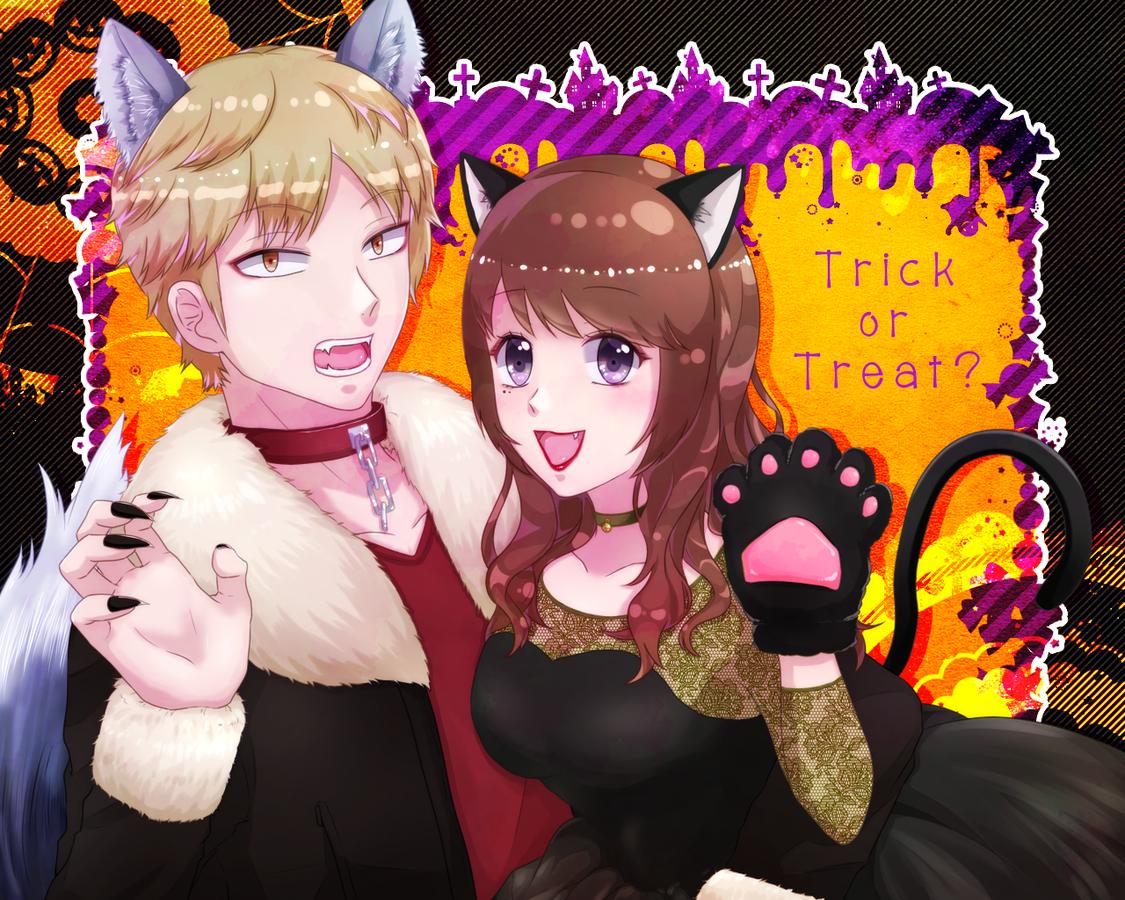 お菓子くれなきゃいたずらするぞ